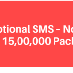Promo SMS Non DND - 15L